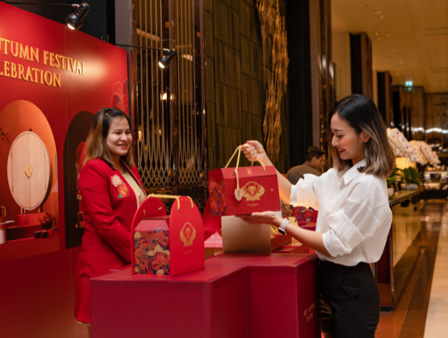 บูธขนมไหว้พระจันทร์